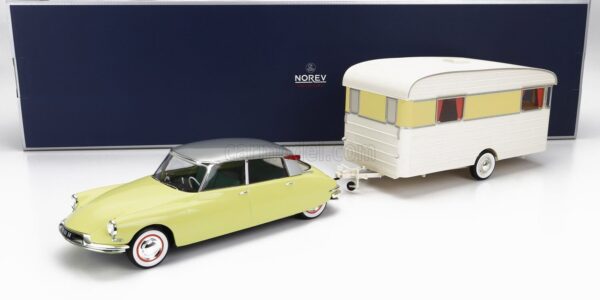 NOREV CITROEN 118 DS19 WITH ROULOTTE 1960
