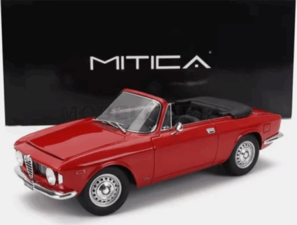 MITICA ALFA ROMEO 118 GIULIA 1600 GTC CABRIOLET OPEN 1964  INTERIOR BLACK