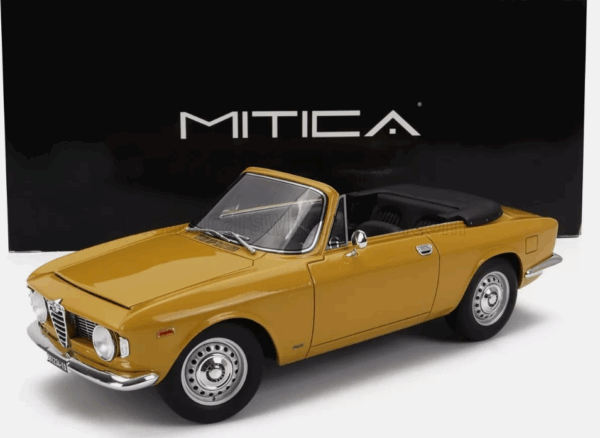 MITICA ALFA ROMEO 118 GIULIA 1600 GTC CABRIOLET OPEN 1964  INTERIOR BLACK