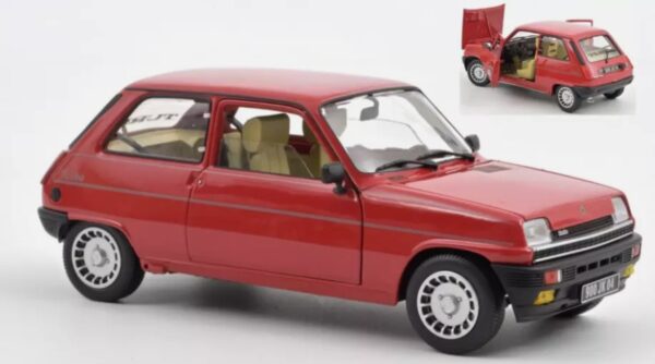 RENAULT 5 ALPINE TURBO 1983 ROSSA 118 NOREV 185243