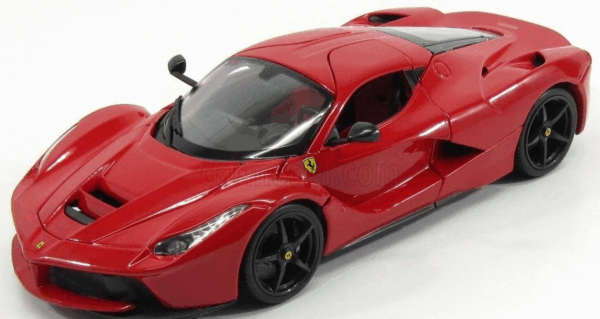 BURAGO FERRARI 118 LAFERRARI 2013 - BLACK WHEELS